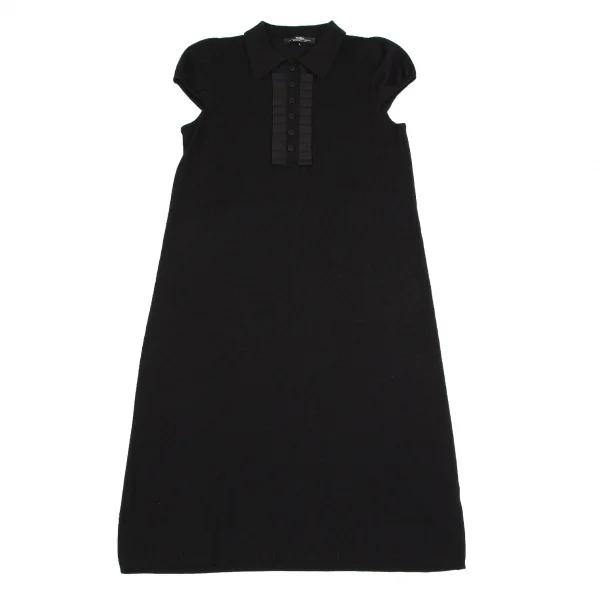 MaxMara WEEKEND French Sleeve Knit Polo Shirt Dress K-109413_002