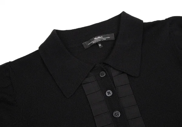 MaxMara WEEKEND French Sleeve Knit Polo Shirt Dress K-109413_004