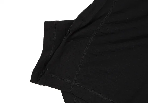 ジュンヤワタナベ コムデギャルソンJUNYA WATANABE COMME des GARCONS レース切替斜行デザイントップス 黒S K-109425_010