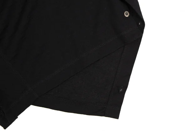 ジュンヤワタナベ コムデギャルソンJUNYA WATANABE COMME des GARCONS レース切替斜行デザイントップス 黒S K-109425_011