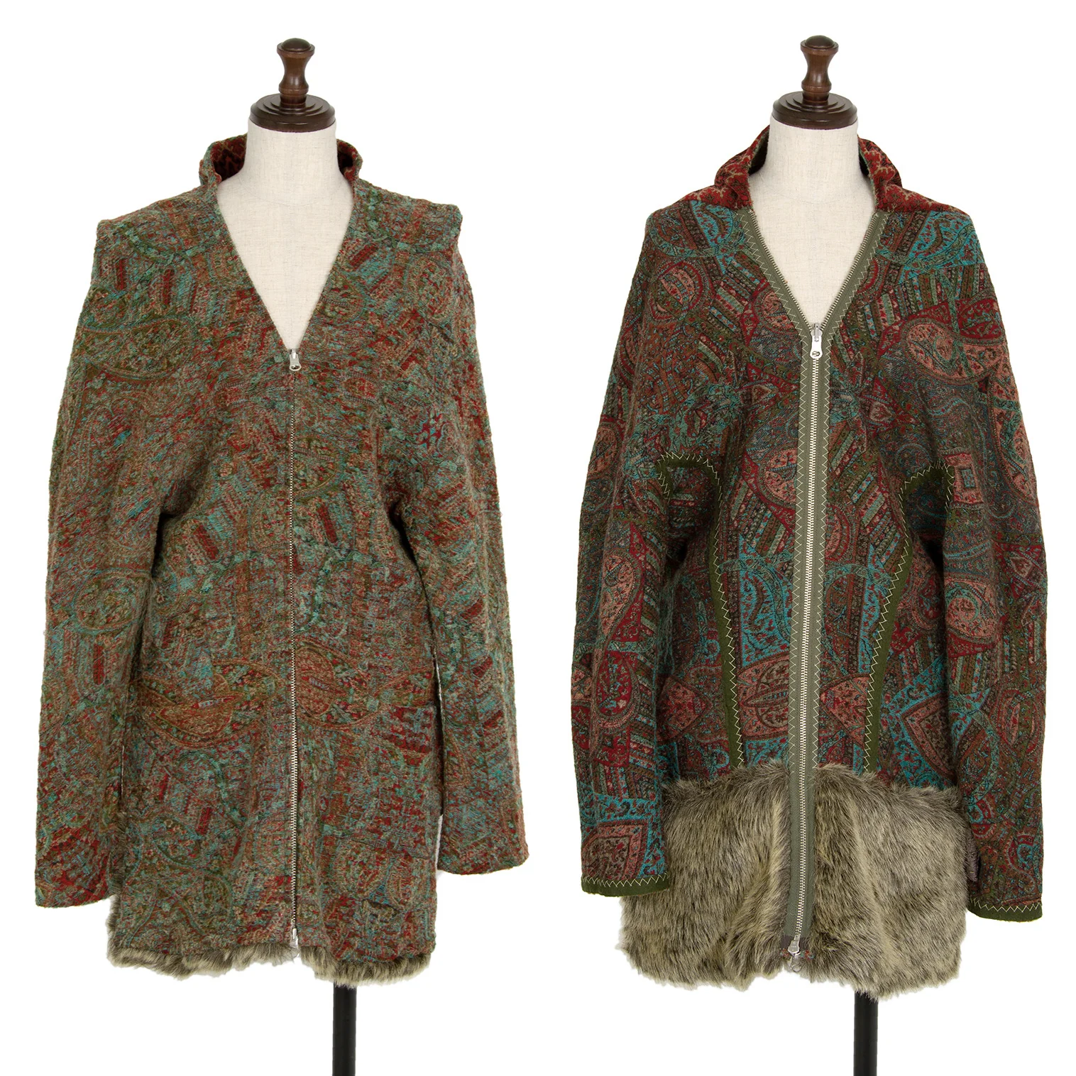 ヨウジヤマモト ファムYohji Yamamoto FEMME モンゴルジャガード