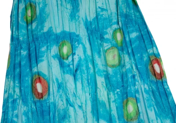 ISSEY MIYAKE WHITELABEL Printed Wrinkle Pleats Skirt K-109429_011