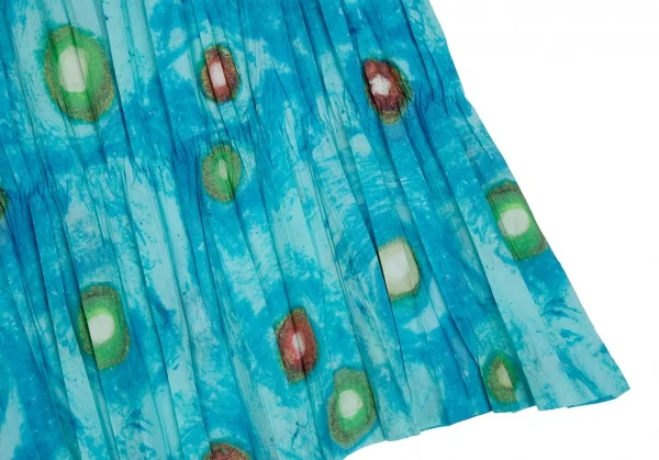 ISSEY MIYAKE WHITELABEL Printed Wrinkle Pleats Skirt K-109429_013
