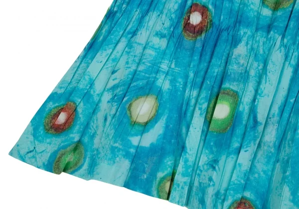 ISSEY MIYAKE WHITELABEL Printed Wrinkle Pleats Skirt K-109429_014