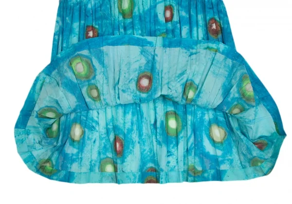 ISSEY MIYAKE WHITELABEL Printed Wrinkle Pleats Skirt K-109429_007