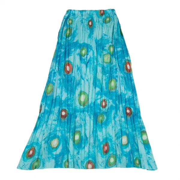 ISSEY MIYAKE WHITELABEL Printed Wrinkle Pleats Skirt K-109429_008