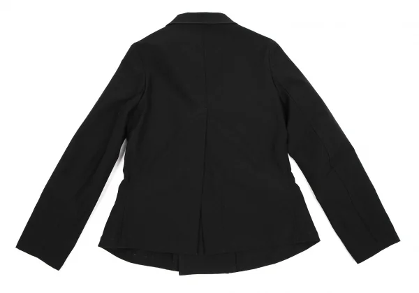 リミフゥLIMI feu ポリダブルブレストジャケット 黒S K-109438_015