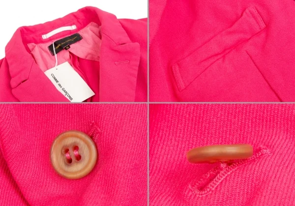 COMME des GARCONS Poly Fulling Short Jacket & Skirt K-109470_005