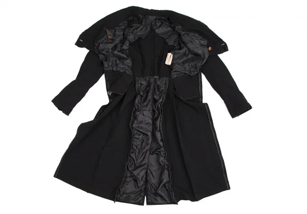 コムデギャルソンCOMME des GARCONS 製品染めポリショート燕尾