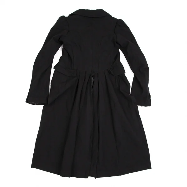 コムデギャルソンAD2001数字テキスタイルシャーリング燕尾ジャケット 白黒 コムデギャルソンAD2001数字テキスタイルシャーリング燕尾