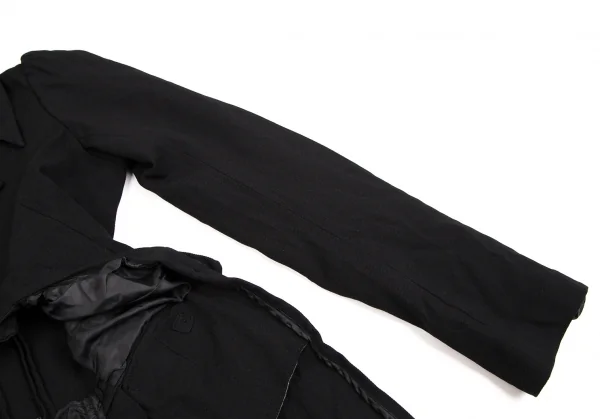 コムデギャルソンCOMME des GARCONS 製品染めポリショート燕尾