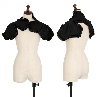 コムデギャルソンCOMME des GARCONS フリルパイピング付け襟