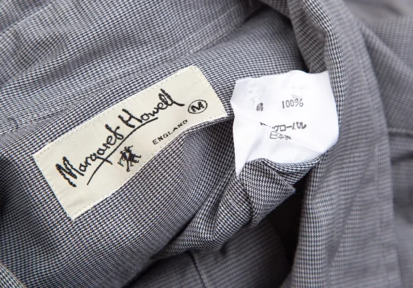 マーガレットハウエルMARGARET HOWELL コットンパピートゥースシャツ グレーM K-109522_015