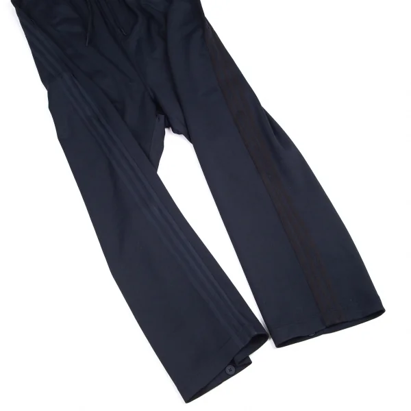 ワイスリーY-3 ジャージーバイカラー3ストライプセットアップ 濃紺XXL・M K-109553_015