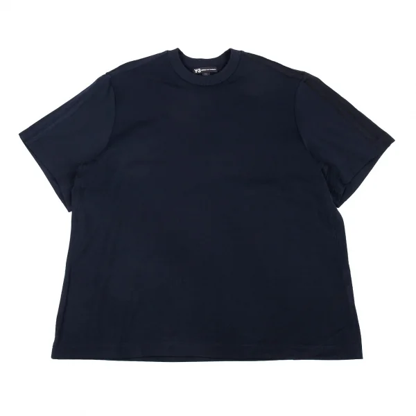 ワイスリーY-3 ジャージーバイカラー3ストライプセットアップ 濃紺XXL・M K-109553_002