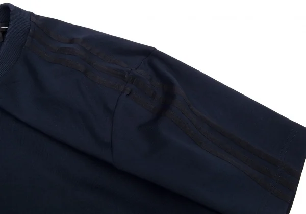 ワイスリーY-3 ジャージーバイカラー3ストライプセットアップ 濃紺XXL・M K-109553_004