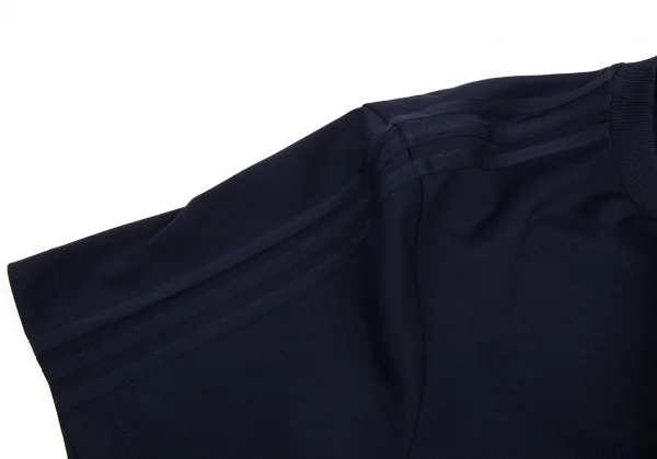ワイスリーY-3 ジャージーバイカラー3ストライプセットアップ 濃紺XXL・M K-109553_005
