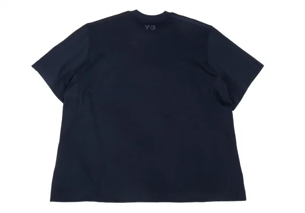 ワイスリーY-3 ジャージーバイカラー3ストライプセットアップ 濃紺XXL・M K-109553_008