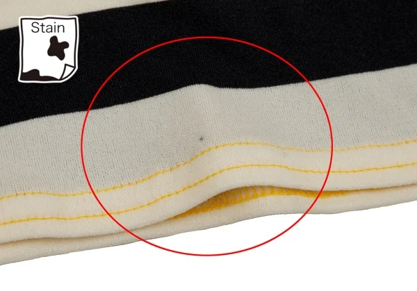 ゴルチエジーンズGAULTIER JEAN'S ボーダーグラフィック切替ノースリーブワンピース オフ茶他40 K-109566_010