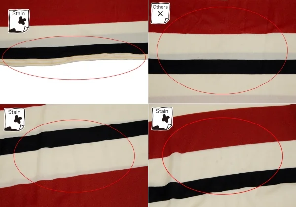 ゴルチエジーンズGAULTIER JEAN'S ボーダーグラフィック切替ノースリーブワンピース オフ茶他40 K-109566_016