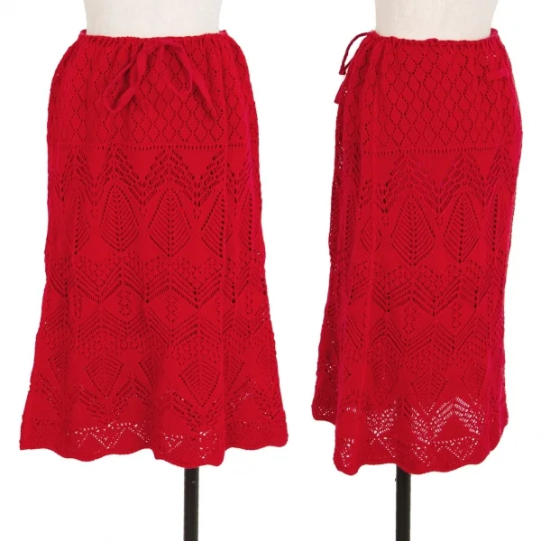 Jean-Paul GAULTIER FEMME Cotton Lace Knit Top & Skirt K-109577_009