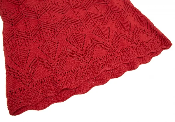 Jean-Paul GAULTIER FEMME Cotton Lace Knit Top & Skirt K-109577_012