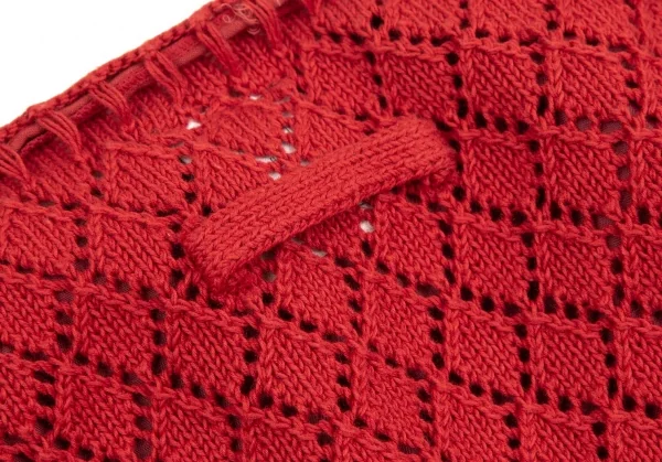 Jean-Paul GAULTIER FEMME Cotton Lace Knit Top & Skirt K-109577_017