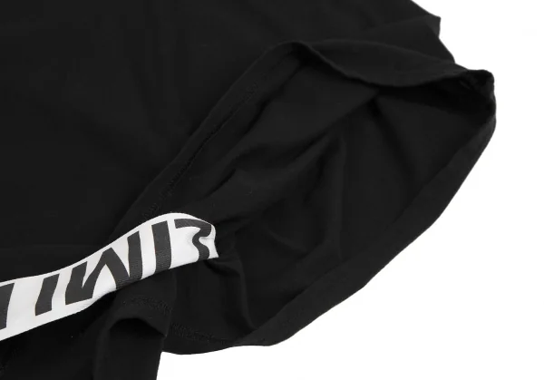【美品】LIMI feu PRODUCT 0 サイドテープTシャツ 黒 リミフゥ プロダクトゼロLIMI feu PRODUCT 0 サイドテープT