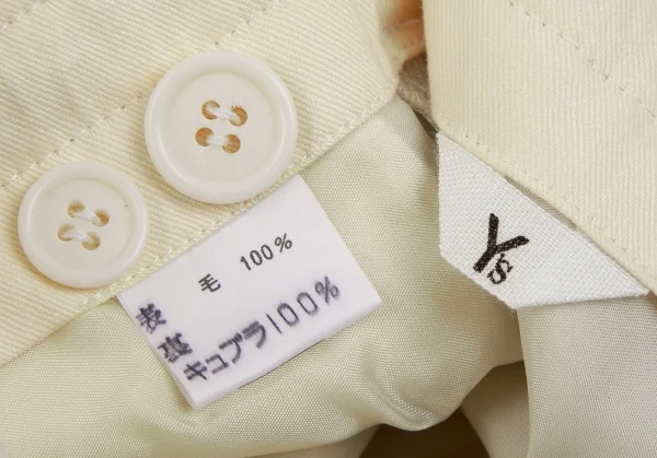 Y's Wool Hem Button Slit Pants K-109598_017