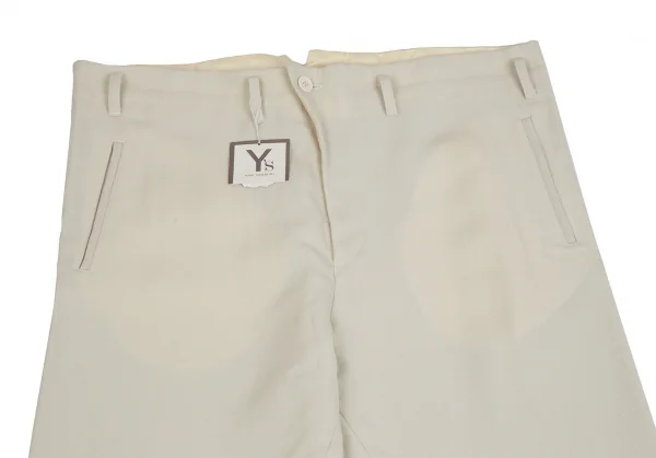 Y's Wool Hem Button Slit Pants K-109598_002