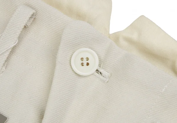 Y's Wool Hem Button Slit Pants K-109598_003