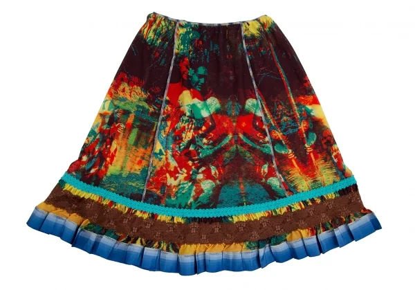 ジャンポールゴルチエ ファムJean Paul GAULTIER FEMME サイケフラガールプリントセットアップ マルチ40 K-109603_011