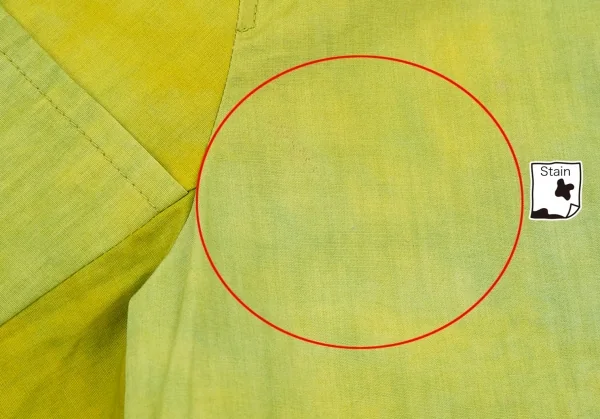 イッセイミヤケ ハートISSEY MIYAKE HaaT むら染め切替1Bジャケット 黄緑3 K-109604_007