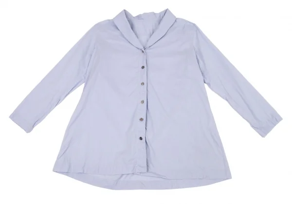 ISSEY MIYAKE Shawl Collar Long Sleeve Shirt K-109605_002