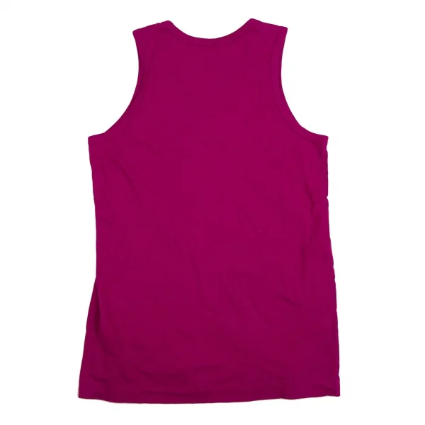 コムデギャルソンCOMME des GARCONS コットンカラータンクトップ 紫M位 K-109616_007