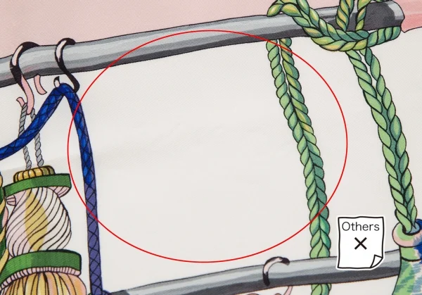エルメスHERMES カレ90 Pasementerie フリンジタッセルスカーフ マルチ K-109632_003