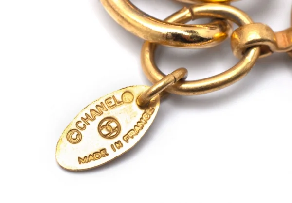 シャネルCHANEL 31 RUE CAMBON カンボン コインチェーンブレスレット ゴールド K-109637_009