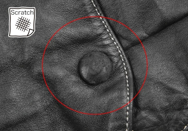 ジュニアゴルチエJUNIOR GAULTIER レザー切替ジレベスト 黒40 K-109642_009