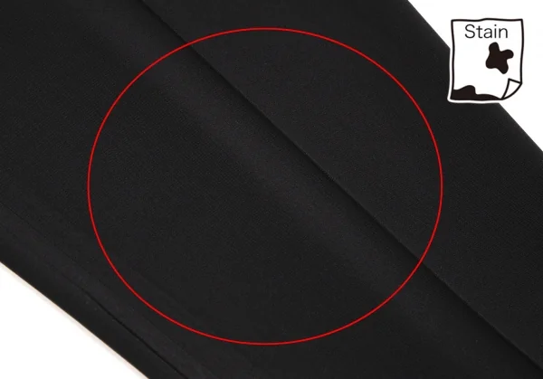 ワイズY's ウールレーヨンギャバツータックパンツ 黒M位 K-109659_009