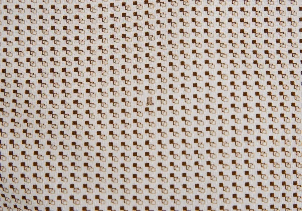 ランバンコレクションLANVIN collection コットン柄織りボタンダウン半袖シャツ ライトベージュ茶M K-109686_012