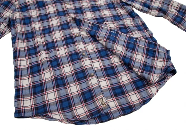 Papas Plaid Flannel Cotton Long Sleeve Shirt K-109713_014