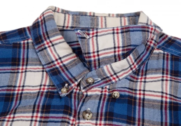 Papas Plaid Flannel Cotton Long Sleeve Shirt K-109713_004