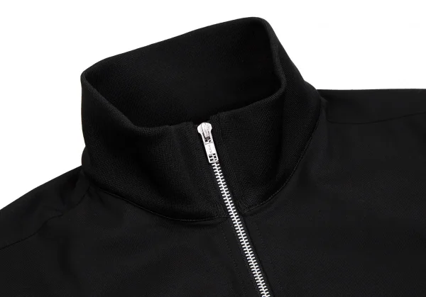 グラウンド ワイGround Y ウールポリギャバロングジップシャツコート 黒3 K-109722_004