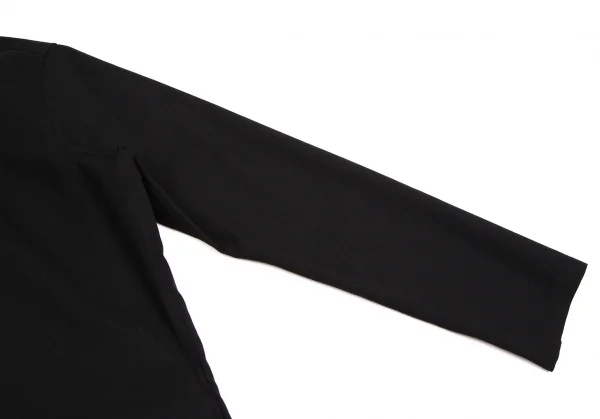 グラウンド ワイGround Y ウールポリギャバロングジップシャツコート 黒3 K-109722_005