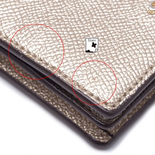 コーチCOACH ビジネスカードケース ゴールド K-109723_008