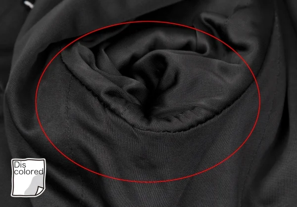 タグ ジョルジオ アルマーニGIORGIO ARMANI プリーツスタンドカラージャケット 黒38 K-109752_013