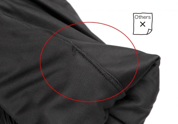 タグ ジョルジオ アルマーニGIORGIO ARMANI プリーツスタンドカラージャケット 黒38 K-109752_009