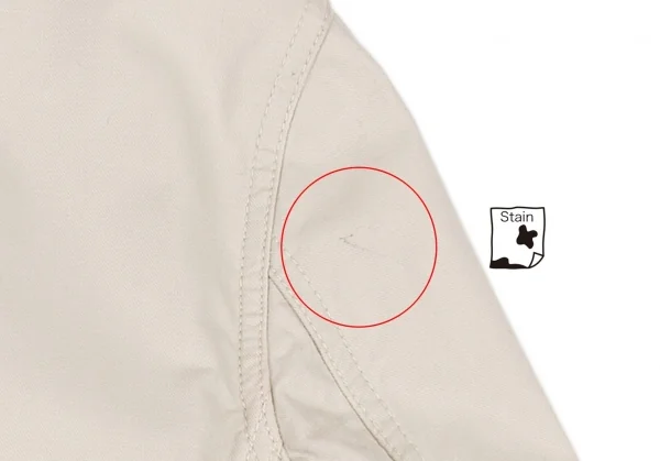 コムデギャルソン オムCOMME des GARCONS HOMME 裏ストライプコットンパッチポケットジャケット ベージュS K-109772_015
