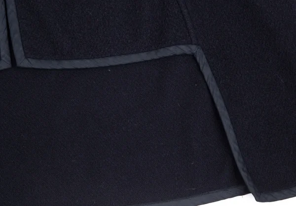 コムデギャルソンCOMME des GARCONS 切替デザインキモノコート 紺M位 K-109777_010