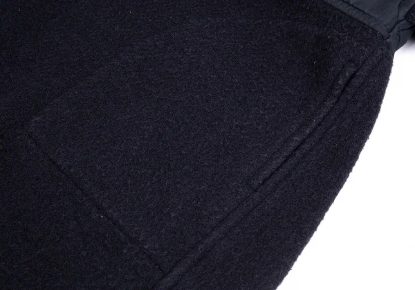 コムデギャルソンCOMME des GARCONS 切替デザインキモノコート 紺M位 K-109777_011